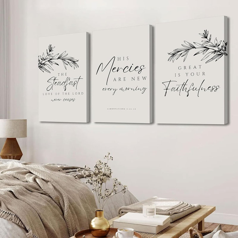 3 Piece Wrapped Canvas Print