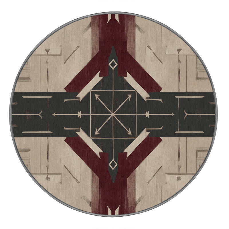 Legacy Lines Rug, Round 3'