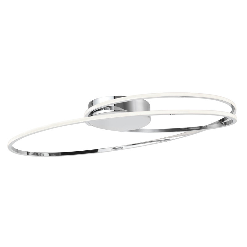 LED Flush Mount, Chrome