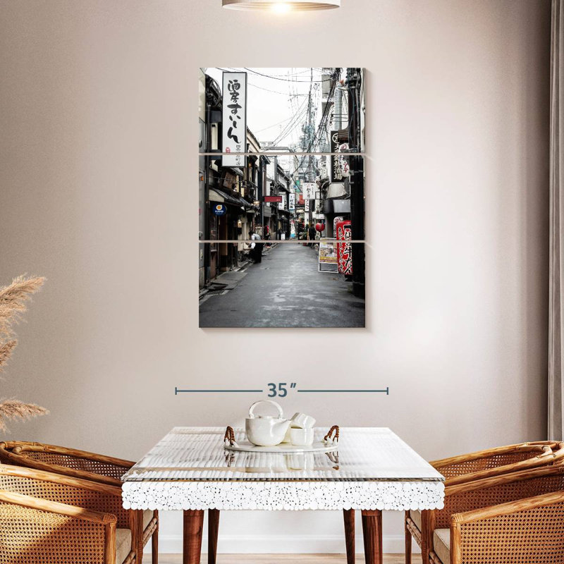 Masam Japanese Street, 45" H x 28" W