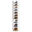 10 Tier Shoe Rack, Shoe Tower for Small Spaces-2099508539