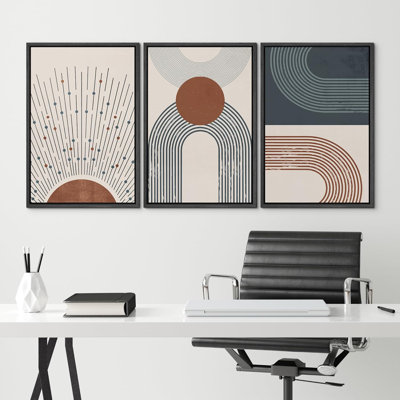Mid Century Modern Boho 3 - Pieces