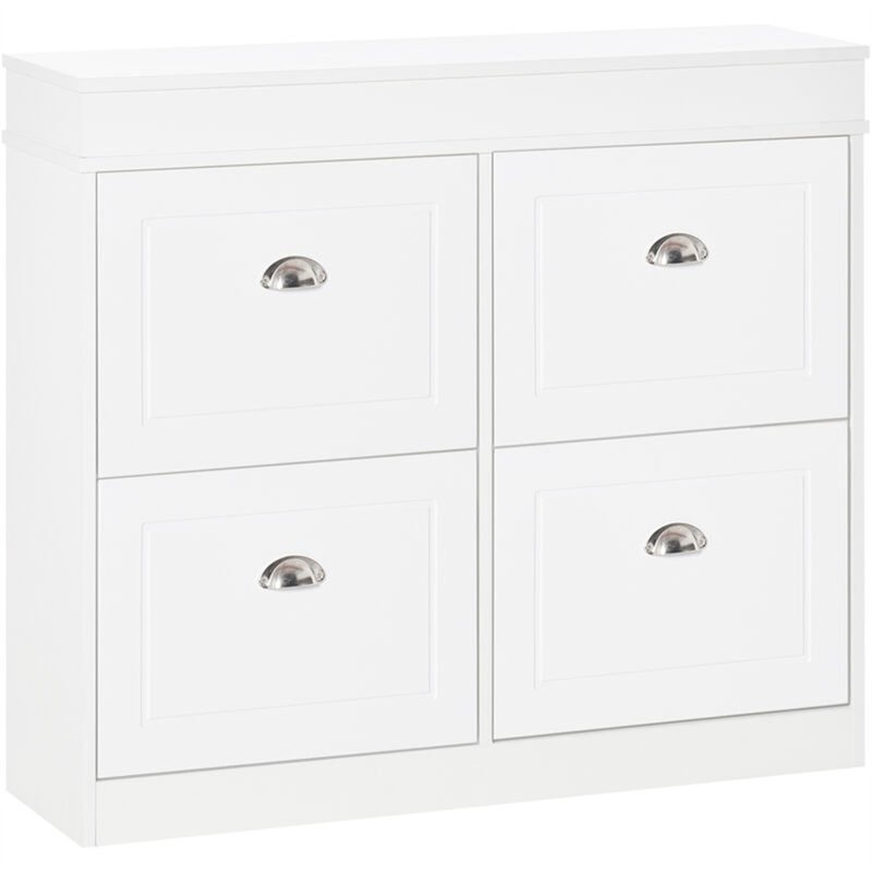 32 Pair Flip Down Shoe Storage