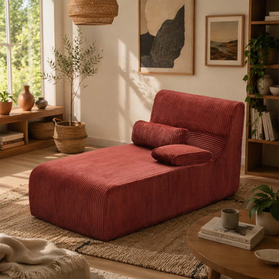 Chaise longue moderne avec conception modulaire personnalisable et support ergonomique