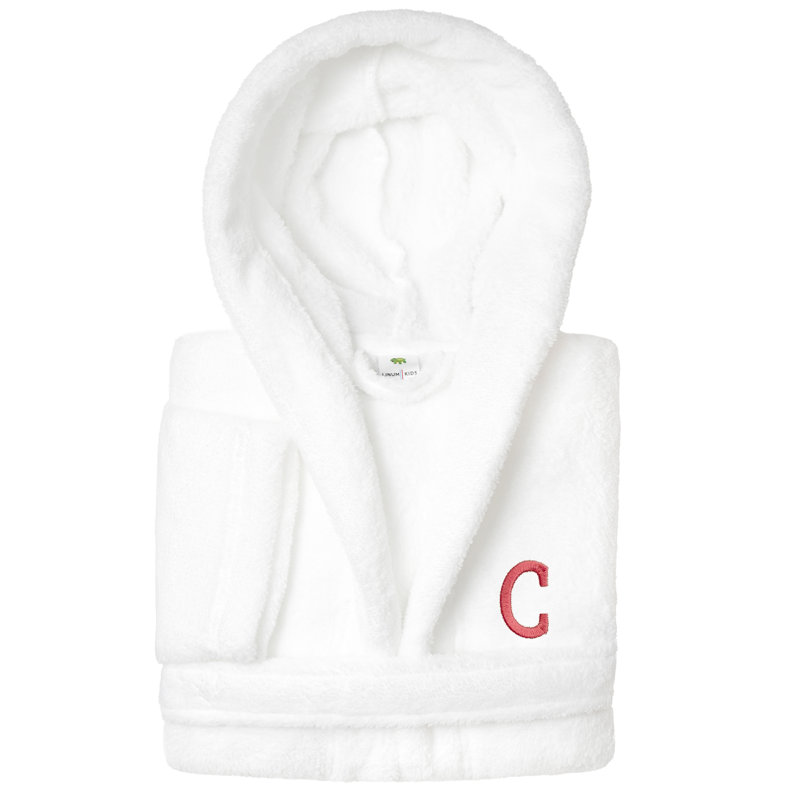 Peignoir à capuche double 100% polyester personnalisé, M, C, Rouge