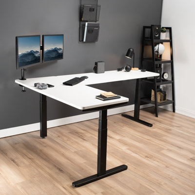 Bureau en coin électrique 83 "x 60"