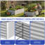 Ensemble de grand lit de jardin surélevé galvanisé 6X3x2ft avec gants-1269643018