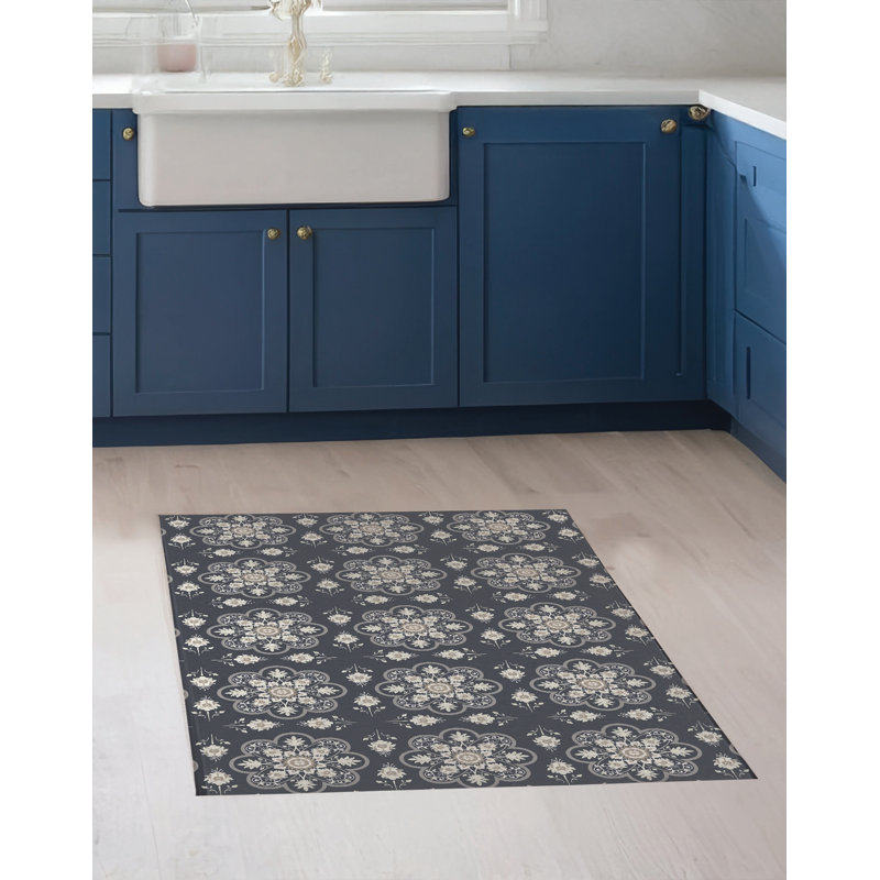 Tapis de cuisine Skye, Gris anthracite, Rectangulaire 2 pi x 3 pi