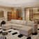 Dulvert 116" W 6 Piece Upholstered Modular Sectional Ottoman Sofa With Storage