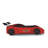Aslyn Twin Race Car Bed, LED Lights, Spoiler-528942876