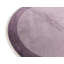 Tapis rond rond mauve