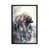 Black Floater Framed