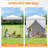 6x4 Canopy Tent, Heavy Duty Pop up Canopy with Sidewalls-123292654