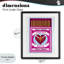 «Perfect Match Made In Heaven», reproduction sous verre encadrée, design par Lil 'Rue-130831479-130831482