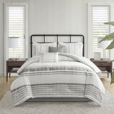 Ensemble d'édredon en coton jacquard très grand