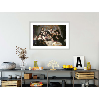 «The Anatomy Lesson» par impression giclée encadrée