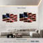 Drapeau américain Borges Rippled-107470795