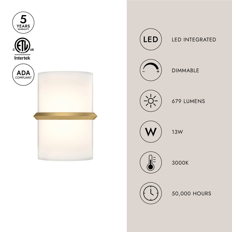 Pondi 1 - Light LED Wall Sconce