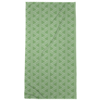 Serviette de plage zig zag classique