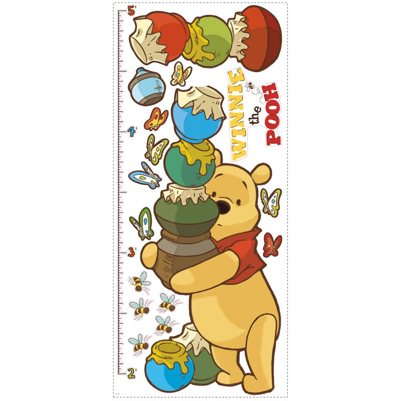 Adhésif graphique croissance pooh