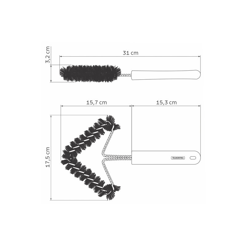 Tramontina Grill Brush