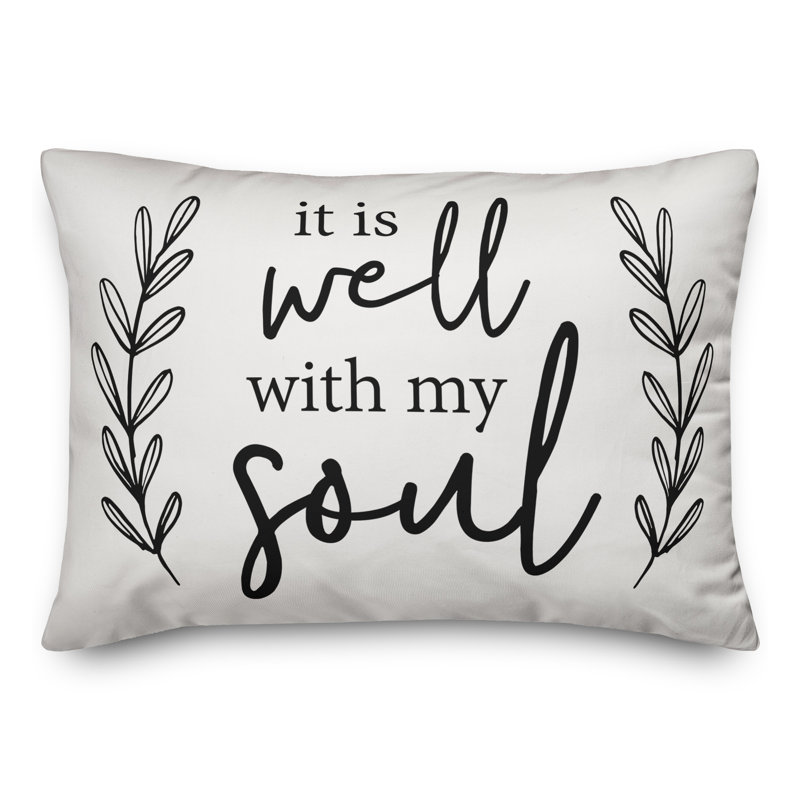 Appliqued Throw Pillow