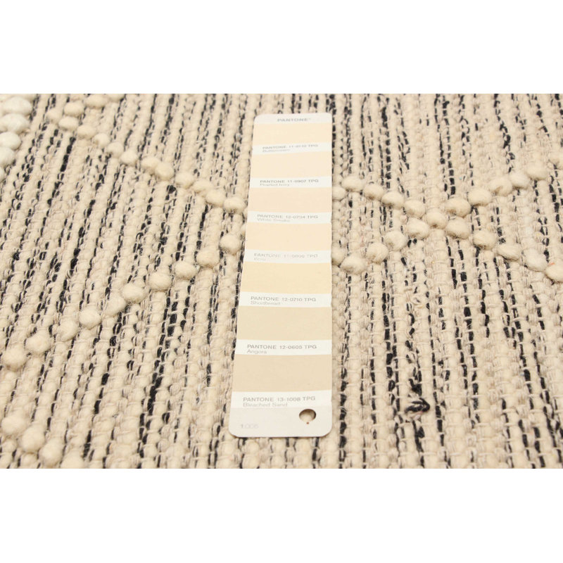Tapis rectangulaire en laine New Age Demangle 4 pi 11 po x 8 pi Demareon