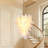 12-Light Tiered Chandelier With Cloud Glass