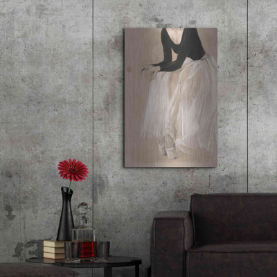 «Ballet Study I» par Jennifer Paxton - Peinture sur métal sans cadre