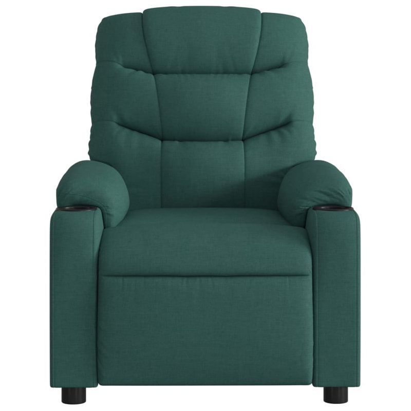 Fauteuil de massage, Polyester vert foncé