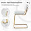 Modern Upholstery PU Leather Bar Stools with Chrome Legs-1641474440
