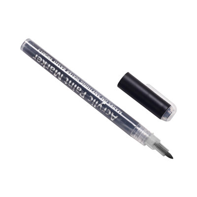 Rack Nail Art peinture graffiti stylo acrylique marqueur couleur dessiné à la main points et crochets bricolage clous sans cuisson aquarelle 5 ml