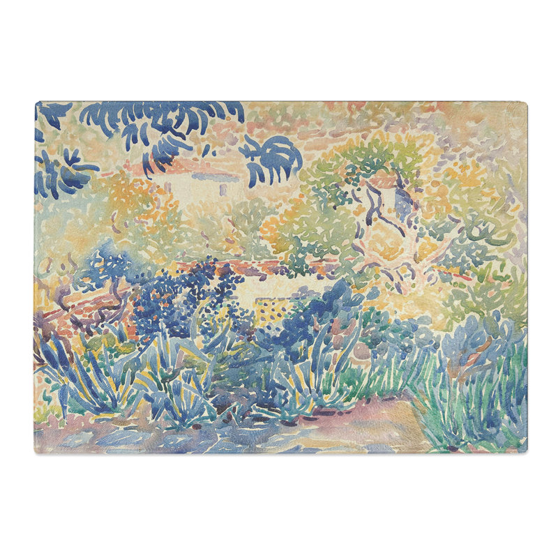Landscape Vol.1 by Henri-Edmond Cross Chopping Board, 0.4cm H x 28.5cm W x 39cm L