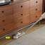 Armoire d'appoint en noyer massif