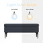 Banc de rangement rembourré Ameelya-942568295