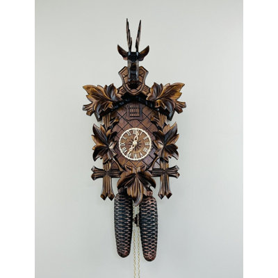  Horloge coucou Eight Day Hunter's - 15 po