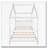 House Platform Bed with Two Drawers-1033865044-1033865046