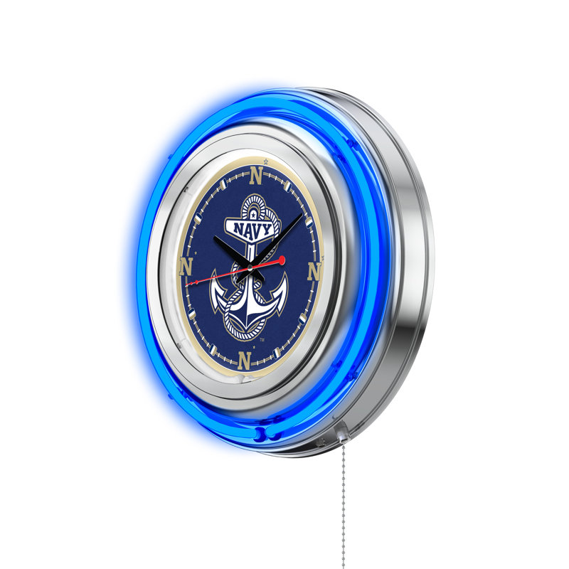 Horloge murale 15 po NCAA, US Naval Academy