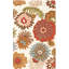 tapis de zone ivoire crocheté à la main floral Ross-22210672
