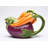 Eggplant and Carrot 0.34-qt. Teapot