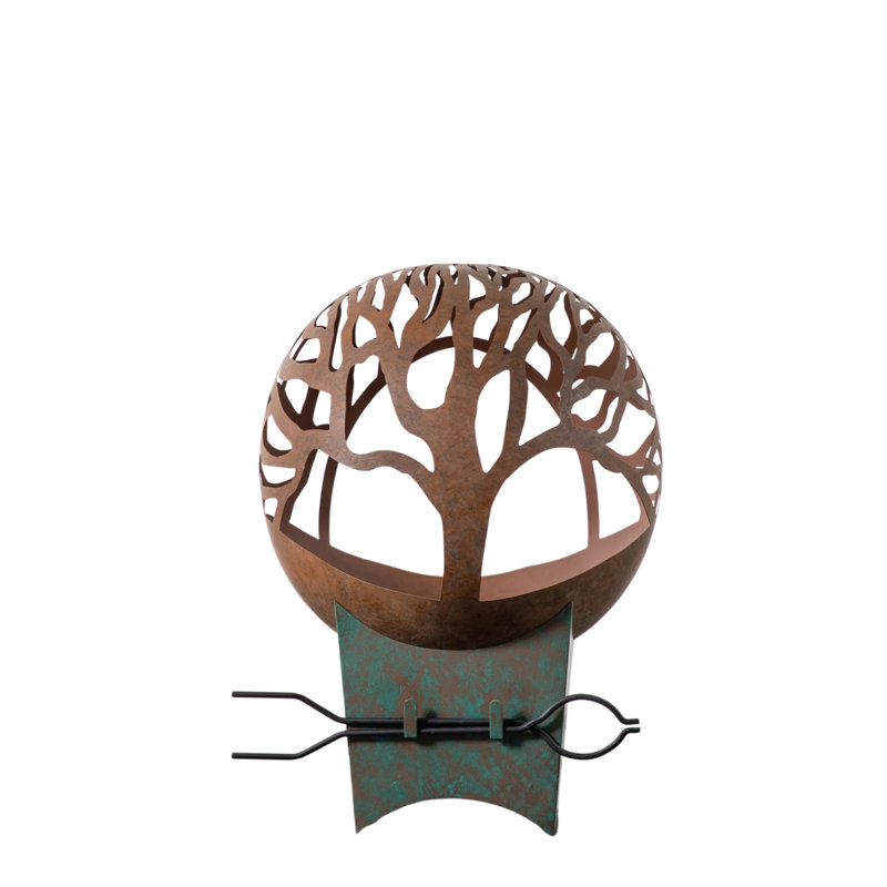 Andren Round Iron Smokeless Fire Pit