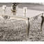 Table basse en bois massif Champagne