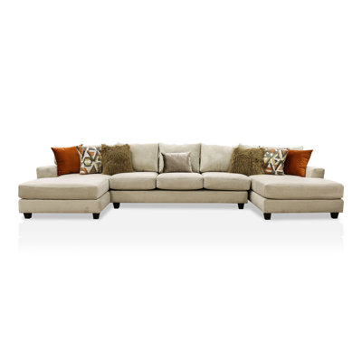 Chevelle Upholstered U-Shaped Sectional Symmetrical