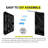84'' Solid Wood with Installation Hardware Kit-93928296-93928302