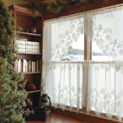 Champlain Floral Cafe Cuirtain