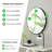 Alcantera Round Metal Frame Wall Mirror Simple and Elegant Modern Design-75322304-75322305