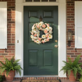 Blossom 24" Spring Wreath with Peonies and Ranunculus