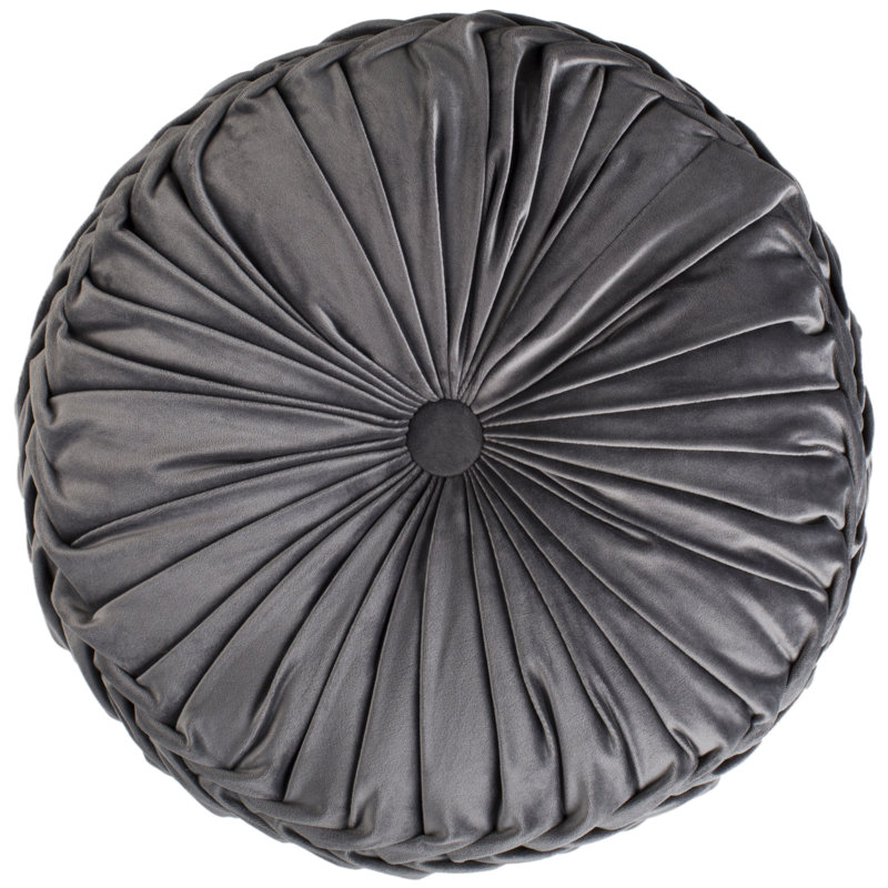 Leila Floor Pillow, Gray