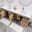 Ensemble de meuble-lavabo double 84 po Tihanna-790747220
