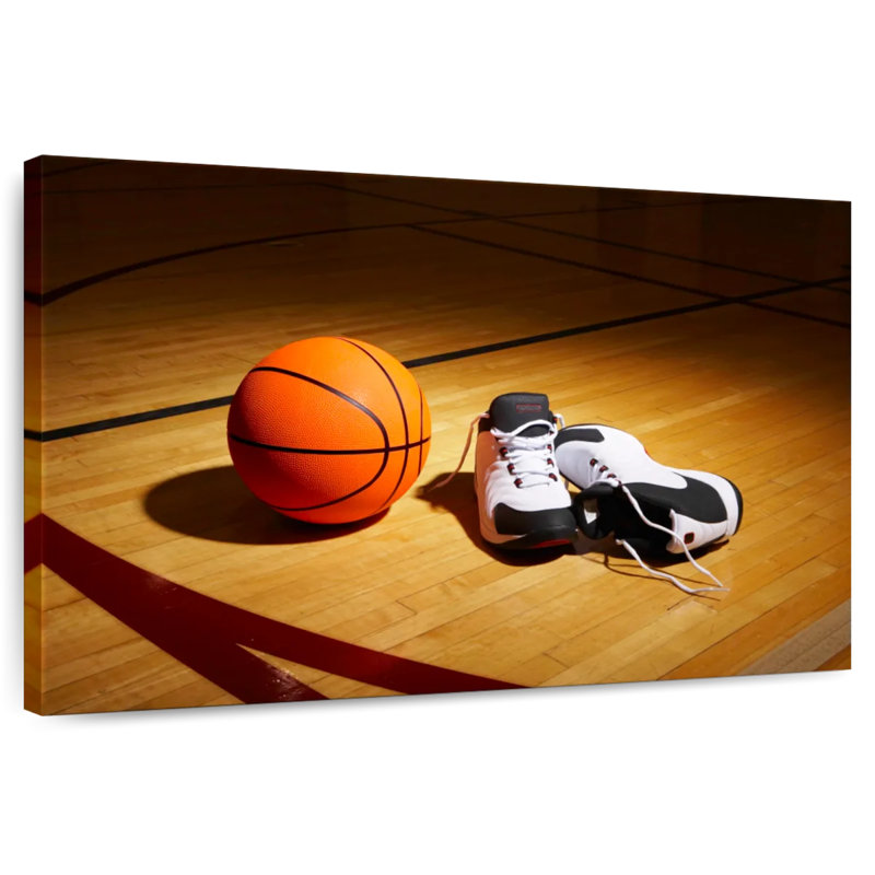 Sireci Basketball And Shoes, 34" H x 51" W